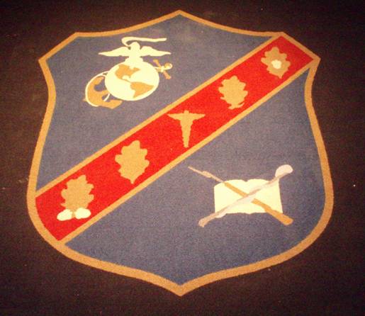 USMC Battalion Crest Carpet Inlay.JPG